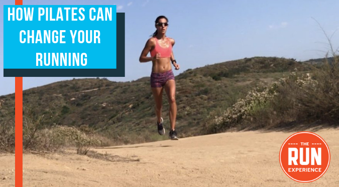 woman running on trail