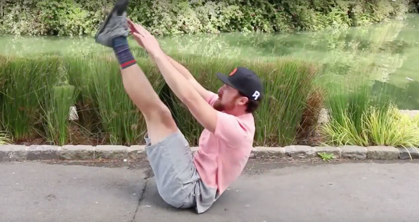 For Competitor.com, Uncommon Core Workouts for Runners: The V-Up