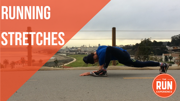 runner doing stretches