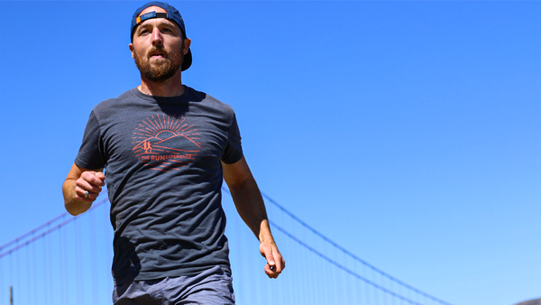 man running